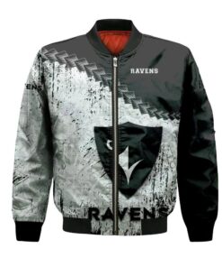 Carleton Ravens Bomber Jacket 3D Printed Grunge Polynesian Tattoo - livanniespoon Store