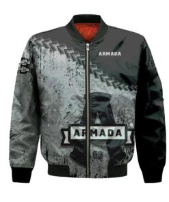 Blainville-Boisbriand Armada Bomber Jacket 3D Printed Grunge Polynesian Tattoo - livanniespoon Store