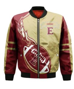 Elon Phoenix Bomber Jacket 3D Printed Flame Ball Pattern - livanniespoon Store