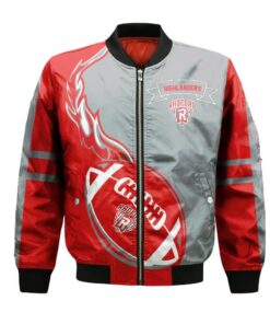 Radford Highlanders Bomber Jacket 3D Printed Flame Ball Pattern - livanniespoon Store
