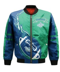 Seattle Thunderbirds Bomber Jacket 3D Printed Flame Ball Pattern - livanniespoon Store