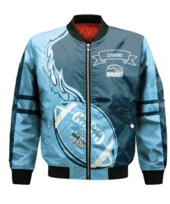 Uqam Citadins Bomber Jacket 3D Printed Flame Ball Pattern - livanniespoon Store