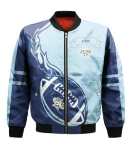 Windsor Stars Bomber Jacket 3D Printed Flame Ball Pattern - livanniespoon Store