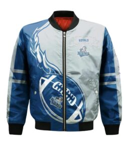 Victoria Royals Bomber Jacket 3D Printed Flame Ball Pattern - livanniespoon Store