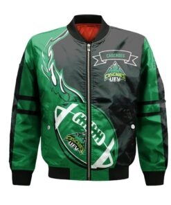 Ufv Cascades Bomber Jacket 3D Printed Flame Ball Pattern - livanniespoon Store