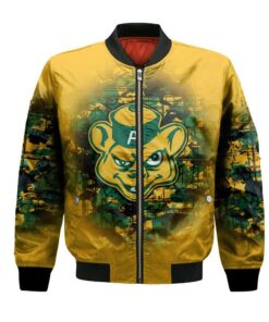 Alberta Golden Bears Bomber Jacket 3D Printed Camouflage Vintage - livanniespoon Store