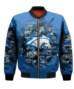 Alabama Huntsville Chargers Bomber Jacket 3D Printed Camouflage Vintage - livanniespoon Store