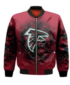 Atlanta Falcons Bomber Jacket 3D Printed Camouflage Vintage - livanniespoon Store
