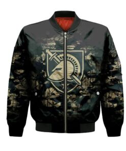 Army Black Knights Bomber Jacket 3D Printed Camouflage Vintage - livanniespoon Store