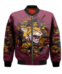 Bethune-Cookman Wildcats Bomber Jacket 3D Printed Camouflage Vintage - livanniespoon Store