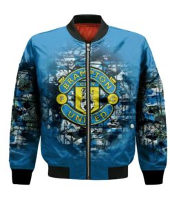 Brampton City United Fc Bomber Jacket 3D Printed Camouflage Vintage - livanniespoon Store