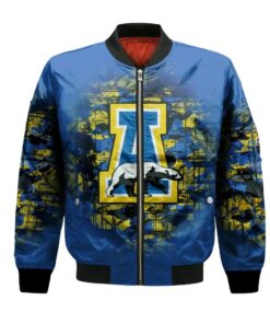 Alaska Nanooks Bomber Jacket 3D Printed Camouflage Vintage - livanniespoon Store