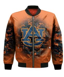 Auburn Tigers Bomber Jacket 3D Printed Camouflage Vintage - livanniespoon Store