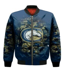 California Davis Aggies Bomber Jacket 3D Printed Camouflage Vintage - livanniespoon Store