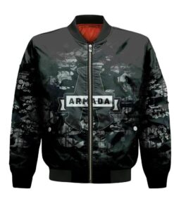 Blainville-Boisbriand Armada Bomber Jacket 3D Printed Camouflage Vintage - livanniespoon Store