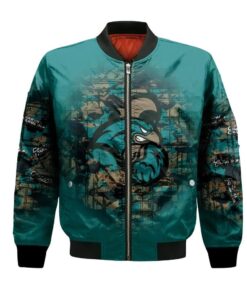 Coastal Carolina Chanticleers Bomber Jacket 3D Printed Camouflage Vintage - livanniespoon Store