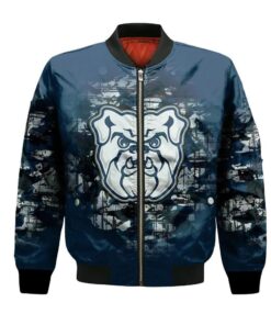 Butler Bulldogs Bomber Jacket 3D Printed Camouflage Vintage - livanniespoon Store