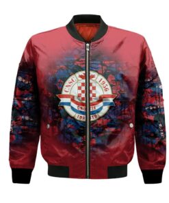 C.N.S.C. Toronto Croatia Bomber Jacket 3D Printed Camouflage Vintage - livanniespoon Store