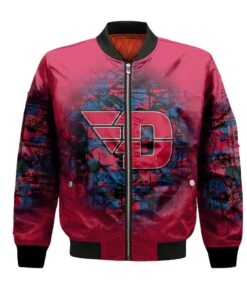 Dayton Flyers Bomber Jacket 3D Printed Camouflage Vintage - livanniespoon Store