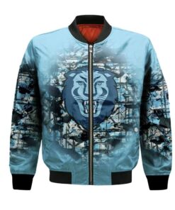Columbia Lions Bomber Jacket 3D Printed Camouflage Vintage - livanniespoon Store