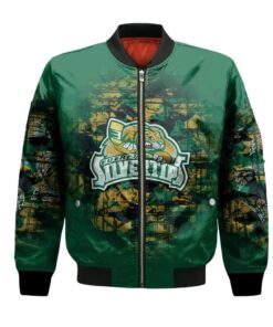 Everett Silvertips Bomber Jacket 3D Printed Camouflage Vintage - livanniespoon Store