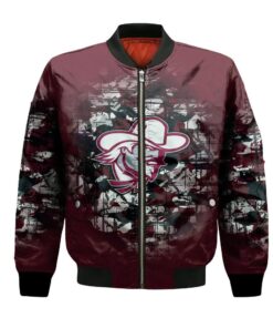 Eastern Kentucky Colonels Bomber Jacket 3D Printed Camouflage Vintage - livanniespoon Store