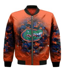 Florida Gators Bomber Jacket 3D Printed Camouflage Vintage - livanniespoon Store