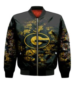 Grambling State Tigers Bomber Jacket 3D Printed Camouflage Vintage - livanniespoon Store
