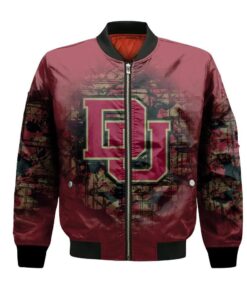 Denver Pioneers Bomber Jacket 3D Printed Camouflage Vintage - livanniespoon Store