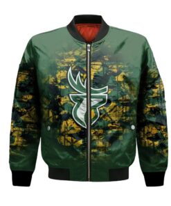 Edmonton Elks Bomber Jacket 3D Printed Camouflage Vintage - livanniespoon Store