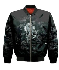 Gatineau Olympiques Bomber Jacket 3D Printed Camouflage Vintage - livanniespoon Store