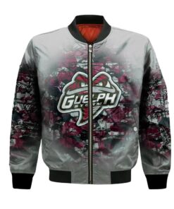 Guelph Storm Bomber Jacket 3D Printed Camouflage Vintage - livanniespoon Store