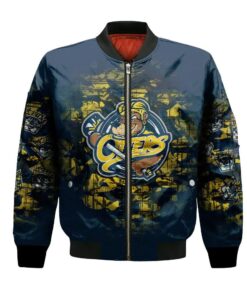 Erie Otters Bomber Jacket 3D Printed Camouflage Vintage - livanniespoon Store
