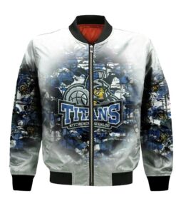 Kitchener-Waterloo Titans Bomber Jacket 3D Printed Camouflage Vintage - livanniespoon Store