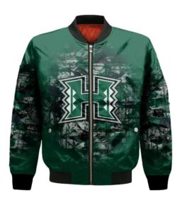 Hawaii Rainbow Warriors Bomber Jacket 3D Printed Camouflage Vintage - livanniespoon Store