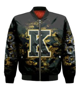 Kingston Frontenacs Bomber Jacket 3D Printed Camouflage Vintage - livanniespoon Store