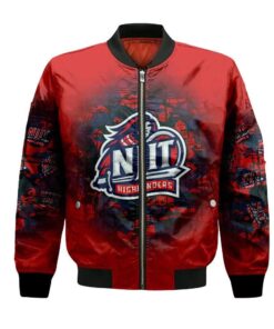 Njit Highlanders Bomber Jacket 3D Printed Camouflage Vintage - livanniespoon Store