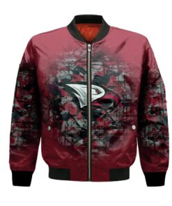 North Carolina Central Eagles Bomber Jacket 3D Printed Camouflage Vintage - livanniespoon Store