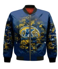 Kent State Golden Flashes Bomber Jacket 3D Printed Camouflage Vintage - livanniespoon Store