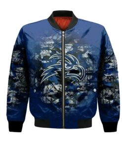 North Florida Ospreys Bomber Jacket 3D Printed Camouflage Vintage - livanniespoon Store