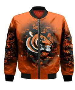 Princeton Tigers Bomber Jacket 3D Printed Camouflage Vintage - livanniespoon Store