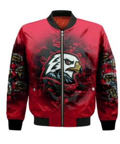 Portland Winterhawks Bomber Jacket 3D Printed Camouflage Vintage - livanniespoon Store