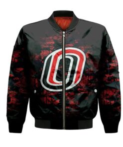 Omaha Mavericks Bomber Jacket 3D Printed Camouflage Vintage - livanniespoon Store
