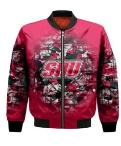 Sacred Heart Pioneers Bomber Jacket 3D Printed Camouflage Vintage - livanniespoon Store