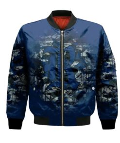 Rice Owls Bomber Jacket 3D Printed Camouflage Vintage - livanniespoon Store