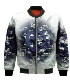 Portland Pilots Bomber Jacket 3D Printed Camouflage Vintage - livanniespoon Store