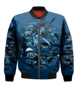 San Diego Toreros Bomber Jacket 3D Printed Camouflage Vintage - livanniespoon Store