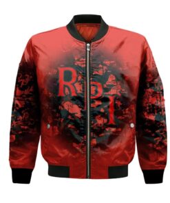 Rpi Engineers Bomber Jacket 3D Printed Camouflage Vintage - livanniespoon Store