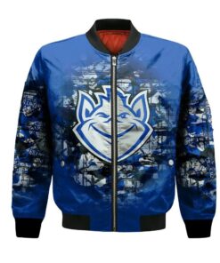 Saint Louis Billikens Bomber Jacket 3D Printed Camouflage Vintage - livanniespoon Store