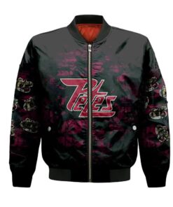 Peterborough Petes Bomber Jacket 3D Printed Camouflage Vintage - livanniespoon Store